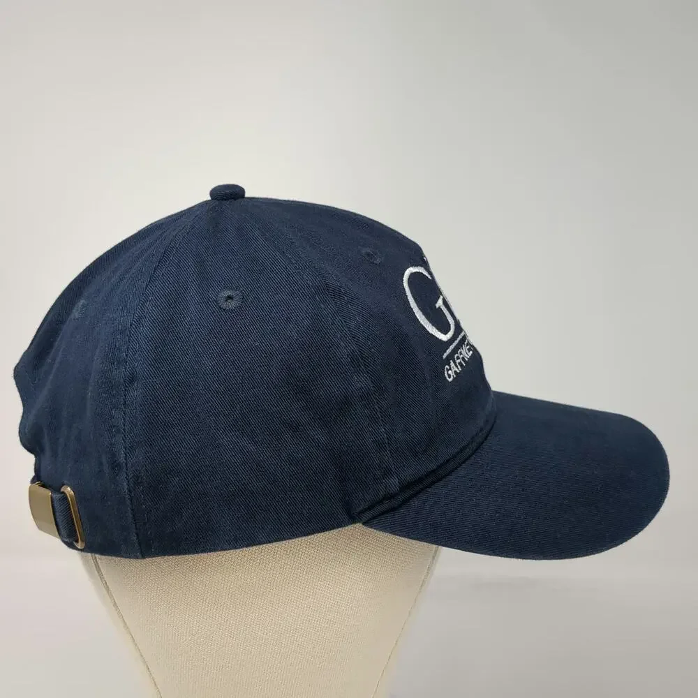 Queensboro Baseball Cap Blue One Size Gaffney Law Offices GLO Embroidered Hat